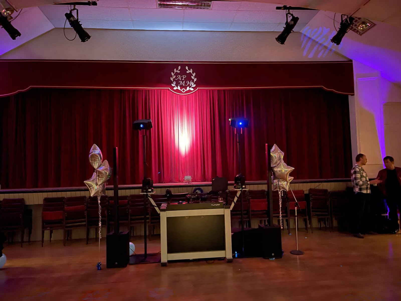 Ashtead Peace Memorial Hall · Our booth, lighting and celebration details