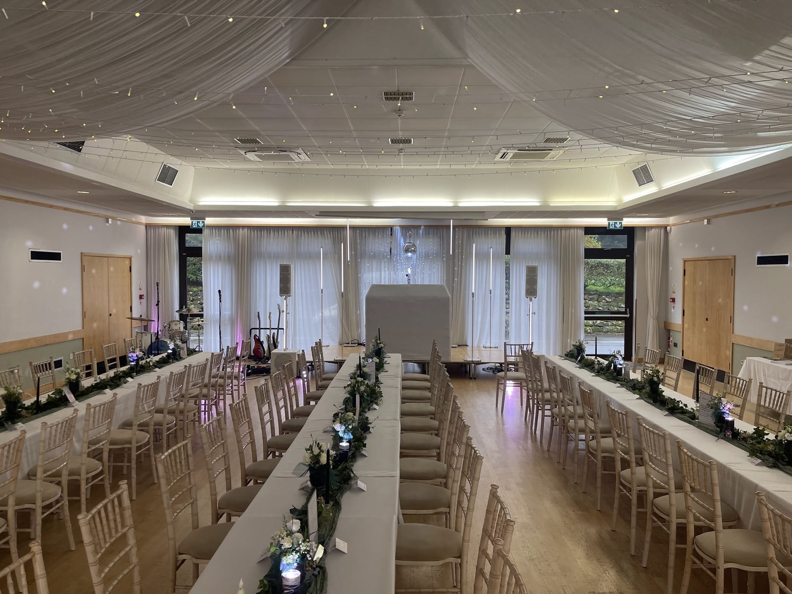 East Court Mansion · Our booth, lighting and celebration details