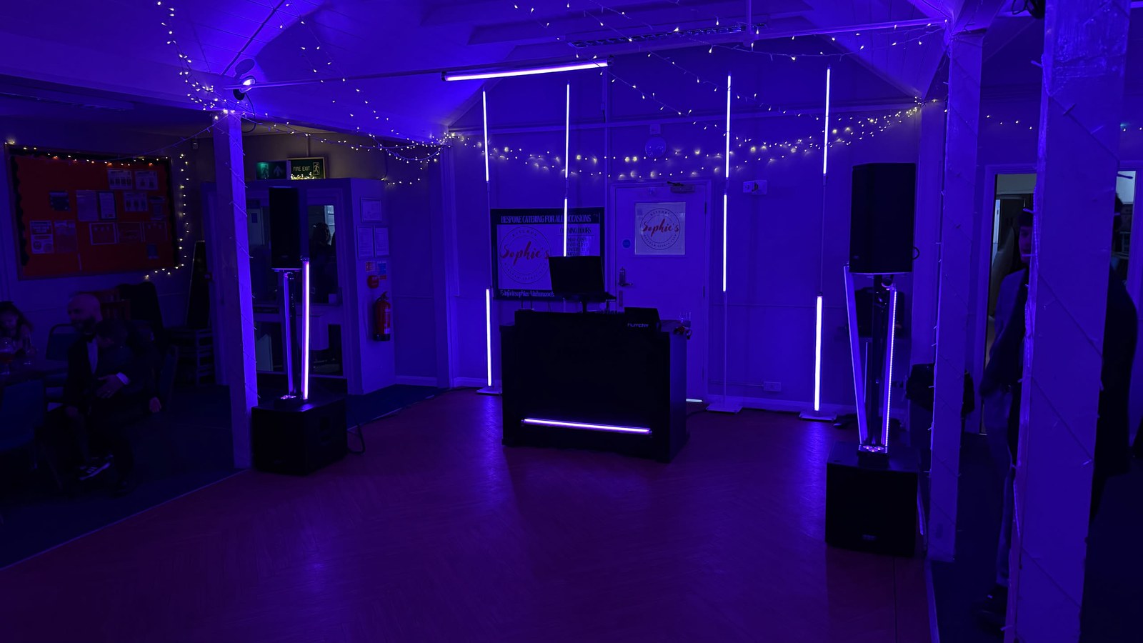 Horsham Sports Club · Our booth, lighting and celebration details