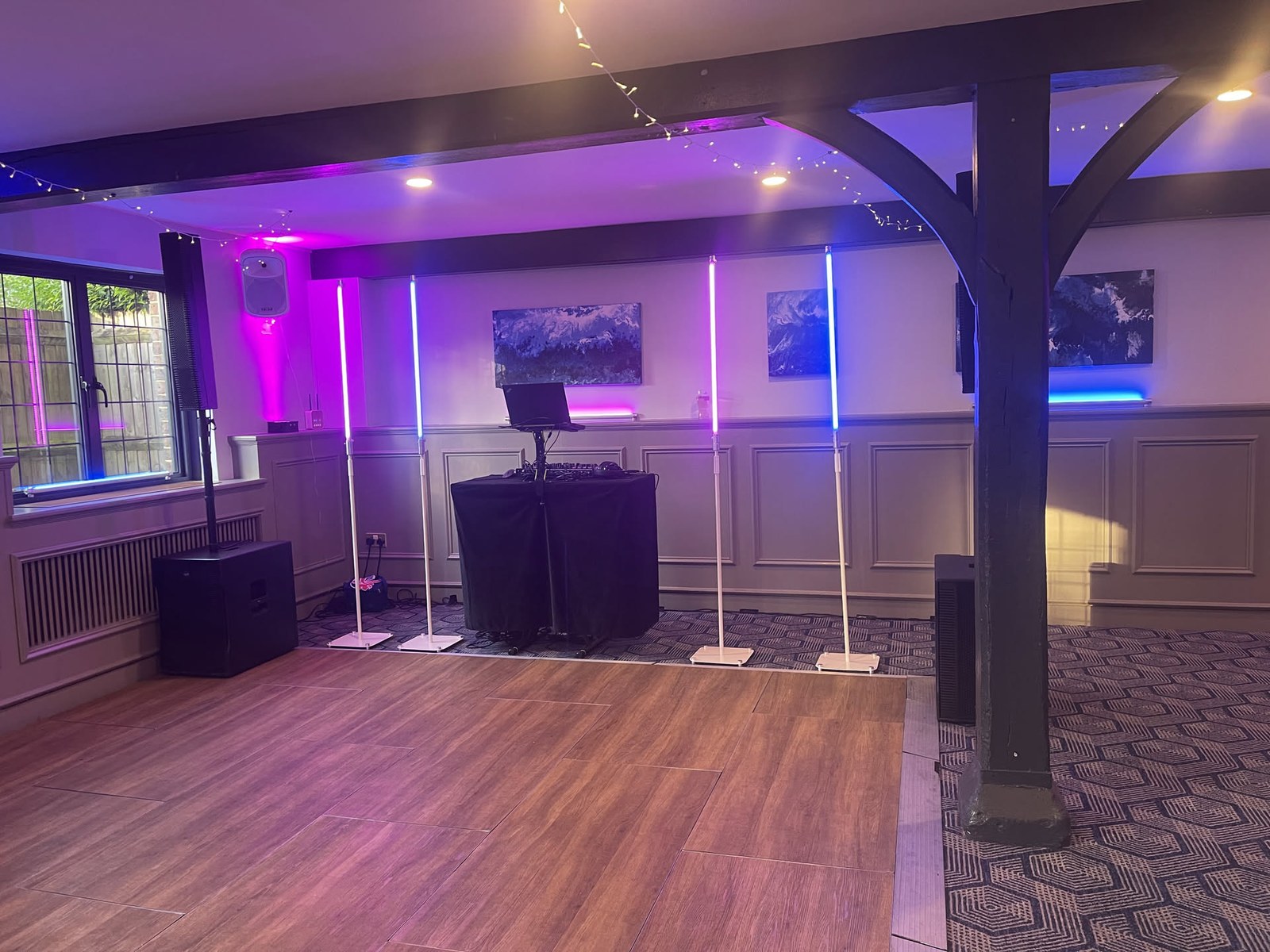 Kingswood Golf & Country Club · Our booth, lighting and celebration details