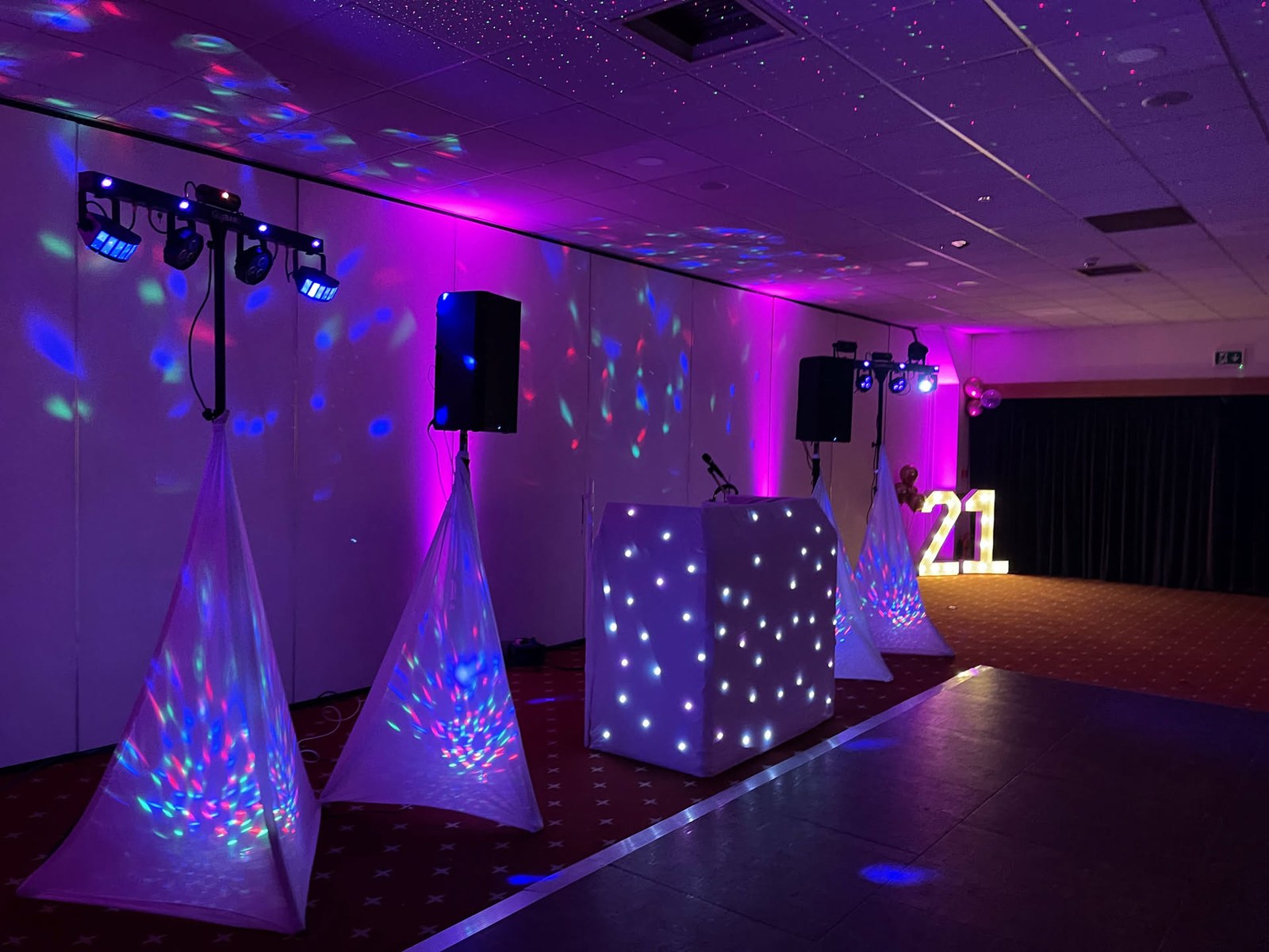 Lingfield Park · Racecourse & Hotel · Our booth, lighting and celebration details