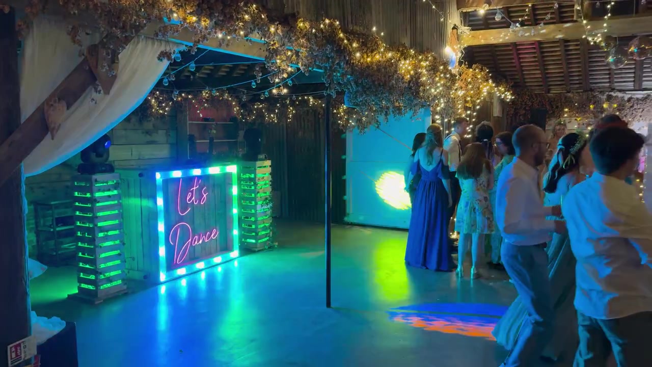 Oak Tree Barn Weddings · A moment from our celebration — video still