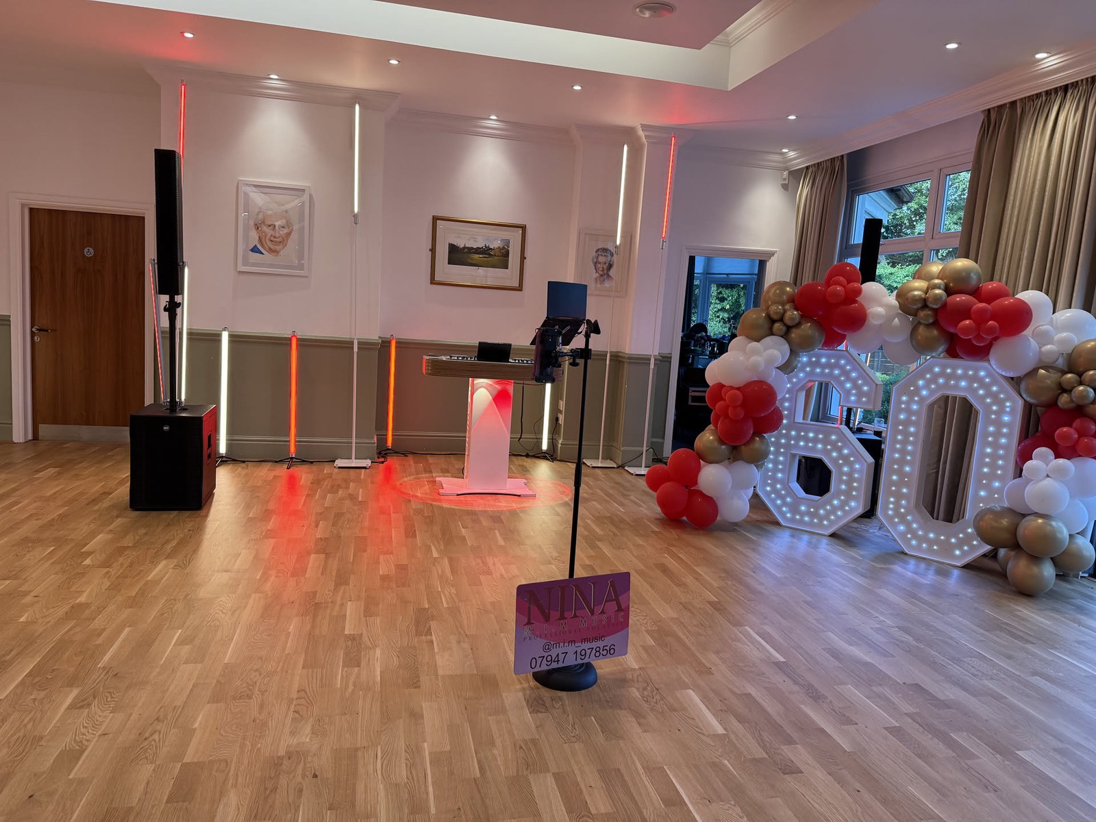 Woodcote Park Golf Club · Our booth, lighting and celebration details